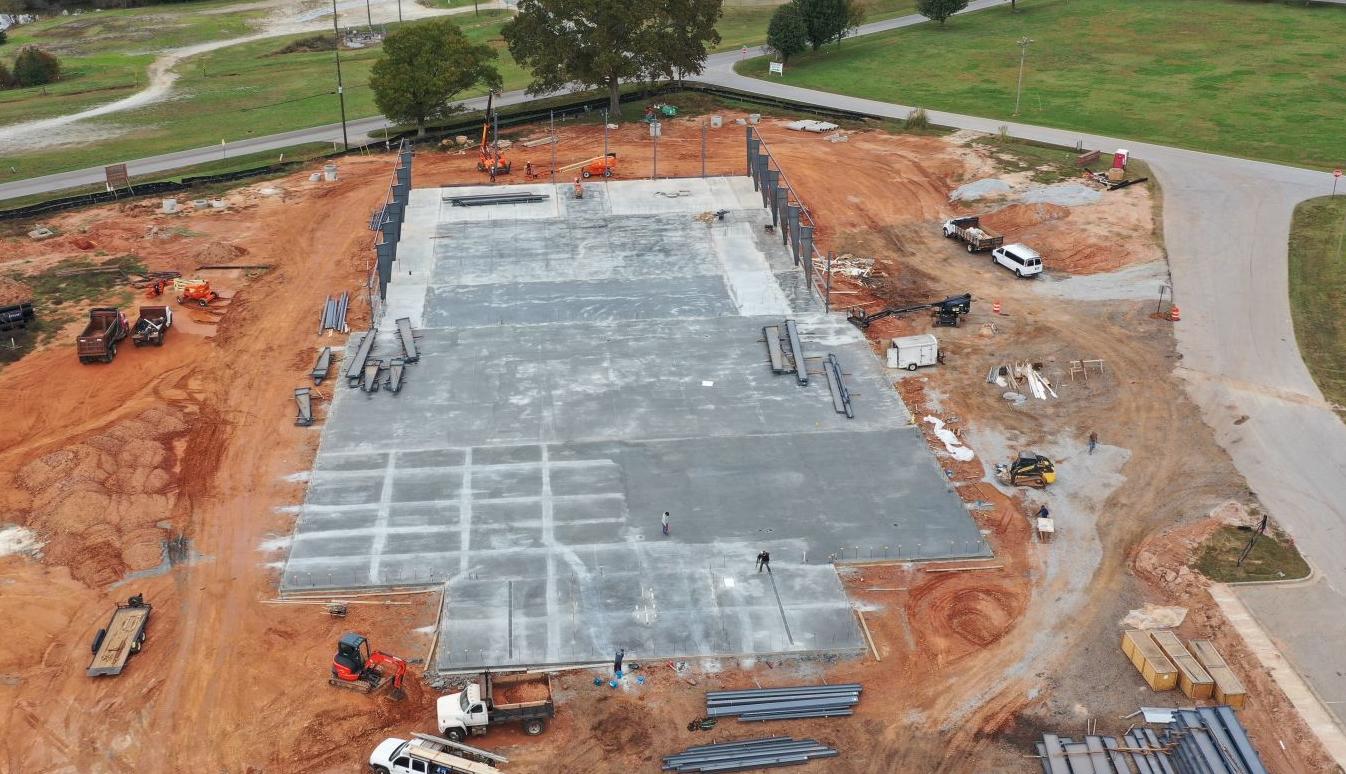 AG FACILITY MAKING PROGRESS